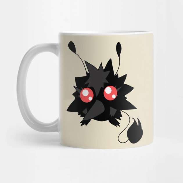 Fluffy Red-eyed Monster by saradaboru